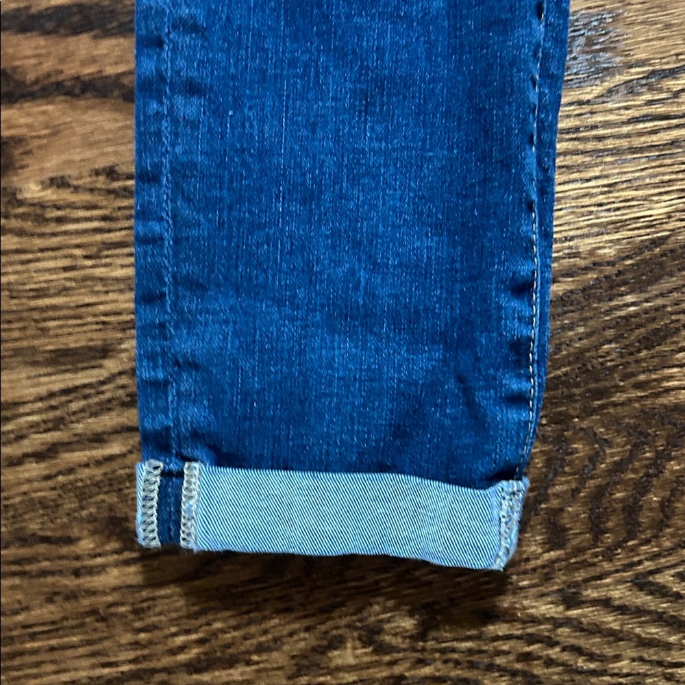 AG Adriano Goldschmied Distressed Blue Jeans - Picture 8 of 11